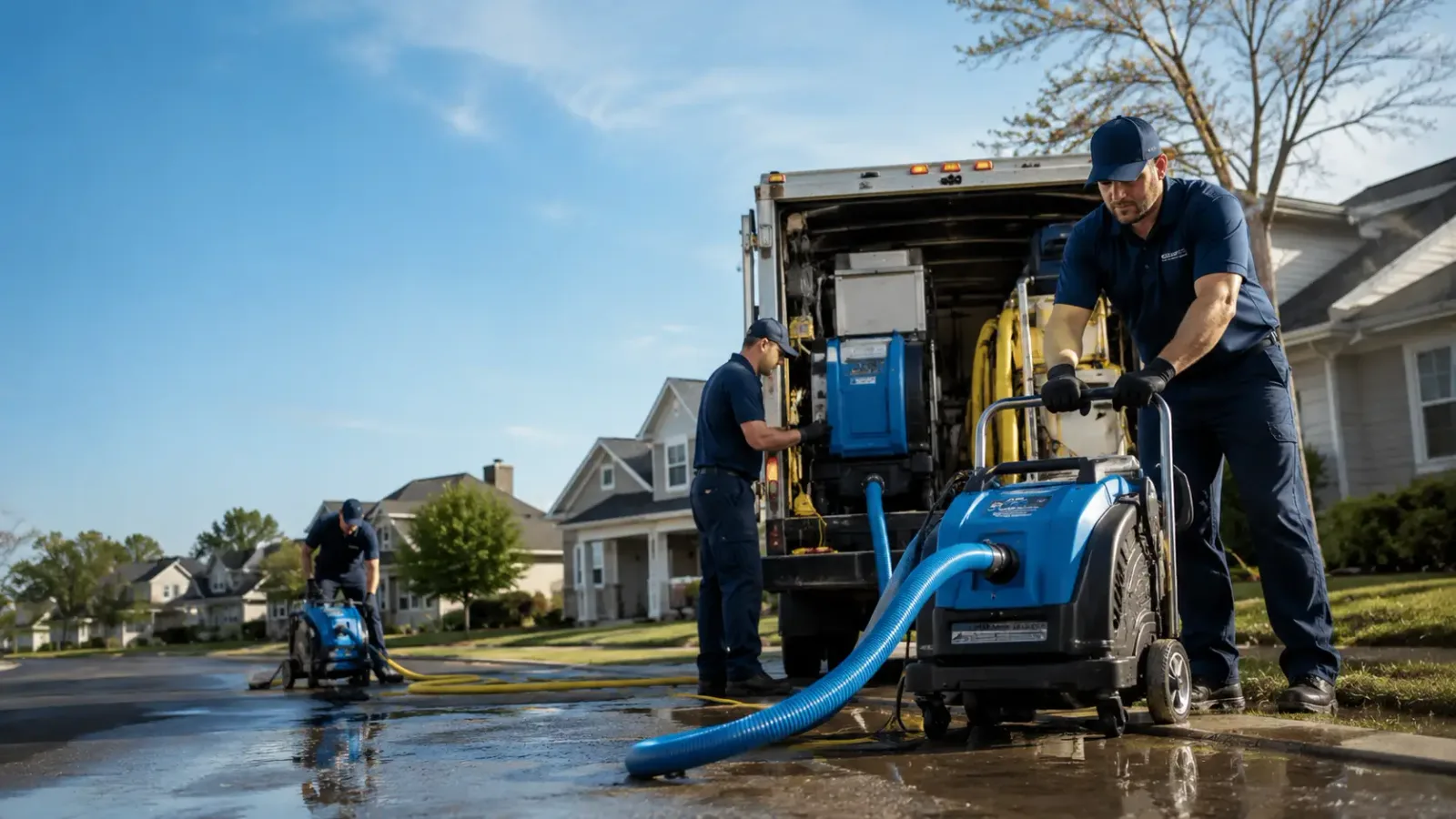Flood Damage Cleanup in Lyons, MI